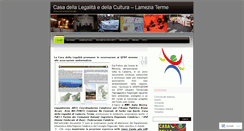 Desktop Screenshot of casadellalegalitalamezia.wordpress.com