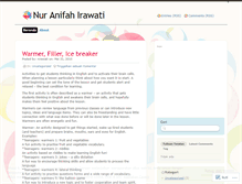 Tablet Screenshot of nirawati.wordpress.com