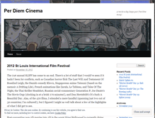 Tablet Screenshot of perdiemcinema.wordpress.com