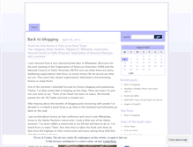 Tablet Screenshot of mntotr.wordpress.com