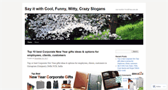 Desktop Screenshot of coolfunnytshirt.wordpress.com