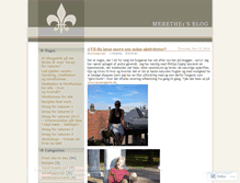 Tablet Screenshot of merethe1.wordpress.com