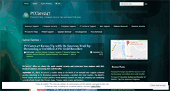 Desktop Screenshot of pccare247.wordpress.com