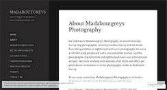 Desktop Screenshot of madaboutgreys.wordpress.com