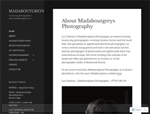 Tablet Screenshot of madaboutgreys.wordpress.com