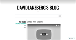 Desktop Screenshot of davidlanzberg.wordpress.com