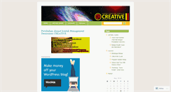 Desktop Screenshot of demosainscreative.wordpress.com