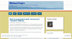Desktop Screenshot of michaelfogler.wordpress.com