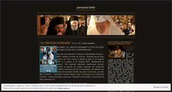 Desktop Screenshot of patriarhulbiblic.wordpress.com