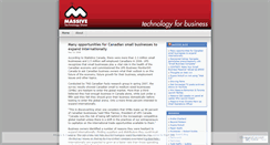 Desktop Screenshot of massiveblog.wordpress.com
