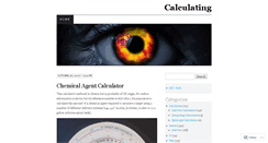 Desktop Screenshot of calculating.wordpress.com