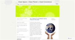 Desktop Screenshot of cleanconsciencecanada.wordpress.com