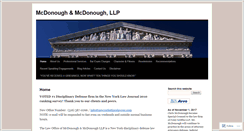 Desktop Screenshot of chrismcdonoughesq.wordpress.com