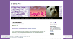 Desktop Screenshot of inchristfree.wordpress.com