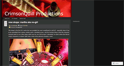 Desktop Screenshot of crimsonquill.wordpress.com