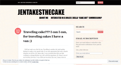 Desktop Screenshot of jentakesthecake.wordpress.com