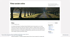 Desktop Screenshot of filmeserialeonline247.wordpress.com