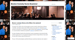 Desktop Screenshot of bostoncomedysceneexaminer.wordpress.com