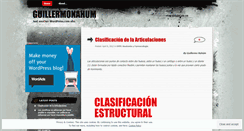 Desktop Screenshot of guillermonahum.wordpress.com