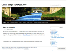 Tablet Screenshot of endellionbarge.wordpress.com