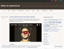 Tablet Screenshot of ideesjeanloup.wordpress.com