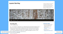 Desktop Screenshot of lvanhoy.wordpress.com