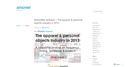 Desktop Screenshot of amover.wordpress.com