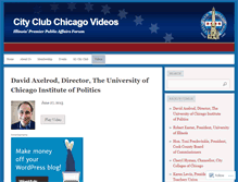 Tablet Screenshot of cityclubvideo.wordpress.com