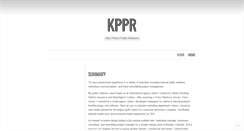 Desktop Screenshot of 4kppr.wordpress.com