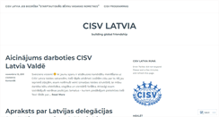 Desktop Screenshot of cisvlatvia.wordpress.com