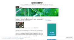 Desktop Screenshot of garyandamy.wordpress.com