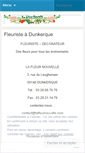 Mobile Screenshot of fleuristedunkerquelafleurnouvelle.wordpress.com