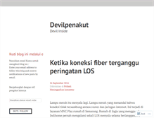 Tablet Screenshot of devilpenakut.wordpress.com