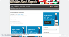 Desktop Screenshot of gulfexpats.wordpress.com