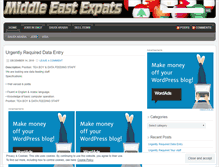 Tablet Screenshot of gulfexpats.wordpress.com