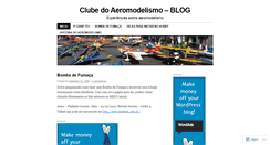 Desktop Screenshot of clubedoaeromodelismo.wordpress.com