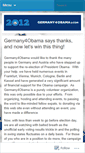 Mobile Screenshot of obamafanfrankfurt.wordpress.com