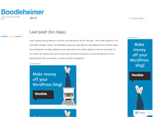 Tablet Screenshot of chamberc.wordpress.com