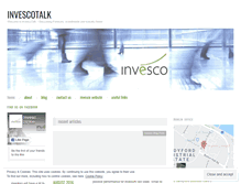 Tablet Screenshot of invescotalk.wordpress.com