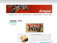 Tablet Screenshot of dengueportalprofessor.wordpress.com