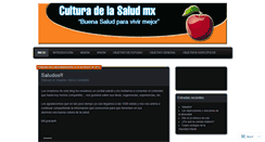 Desktop Screenshot of culturadelasaludmx.wordpress.com