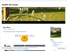 Tablet Screenshot of jardimlomar.wordpress.com