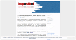 Desktop Screenshot of imposibol.wordpress.com