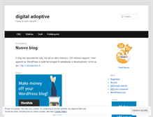 Tablet Screenshot of digitaladoptive.wordpress.com