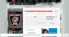 Desktop Screenshot of fiafutsal.wordpress.com