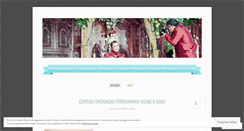 Desktop Screenshot of pernikahanundangan.wordpress.com