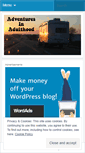 Mobile Screenshot of myadventuresinadulthood.wordpress.com