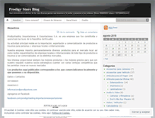 Tablet Screenshot of prodigycorp.wordpress.com