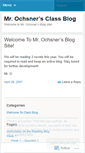 Mobile Screenshot of mrochsner.wordpress.com
