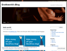 Tablet Screenshot of erotikworld.wordpress.com